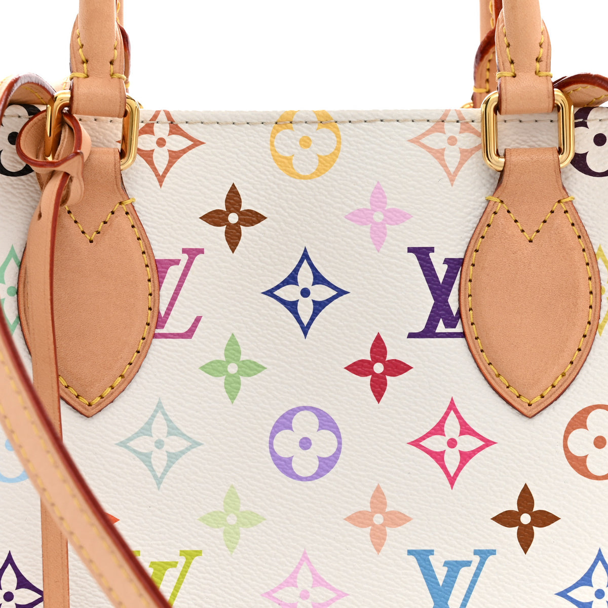 Louis Vuitton LV X TM Monogram Multicolor Onthego MM White 7 of 11