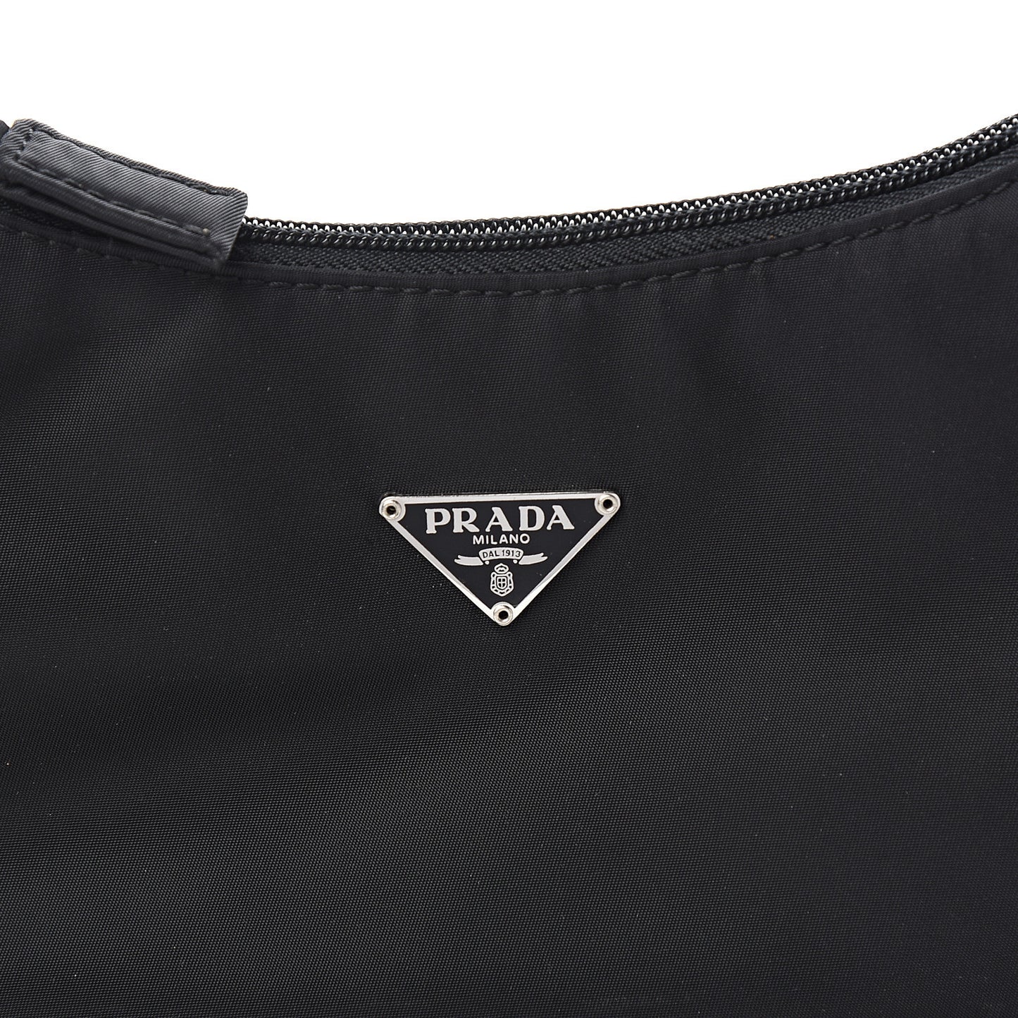 Tessuto Nylon Sport Shoulder Bag Black