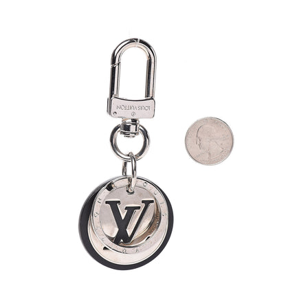 Louis Vuitton LV Circle Bag Charm Key Holder Silver 2 of 3
