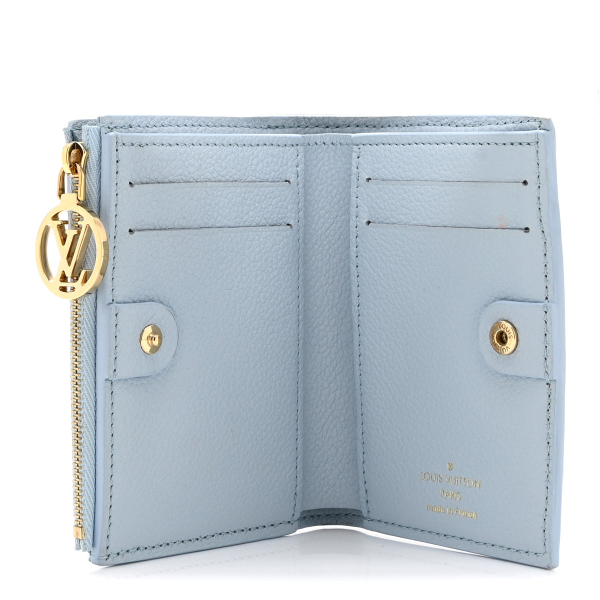 Louis Vuitton Empreinte Monogram Lisa Wallet Bleu Olympe 5 of 8