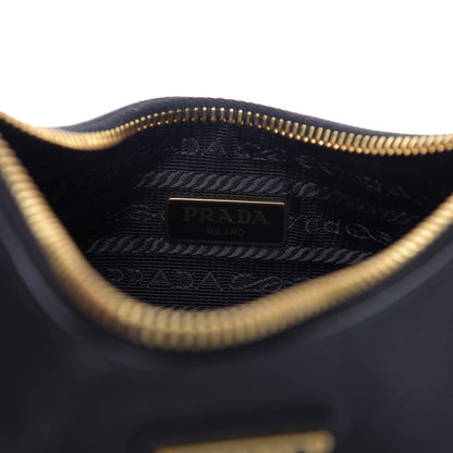 Prada Saffiano Lux Re-Edition 2005 Shoulder Bag Black 8 of 9