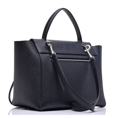 Celine Grained Calfskin Mini Belt Bag Navy 4 of 9