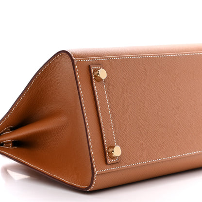 Hermes Epsom Birkin Sellier 25 Gold 10 of 11