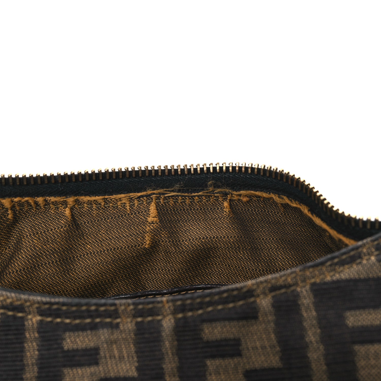 Fendi Zucca Shoulder Bag Tobacco 12 of 12