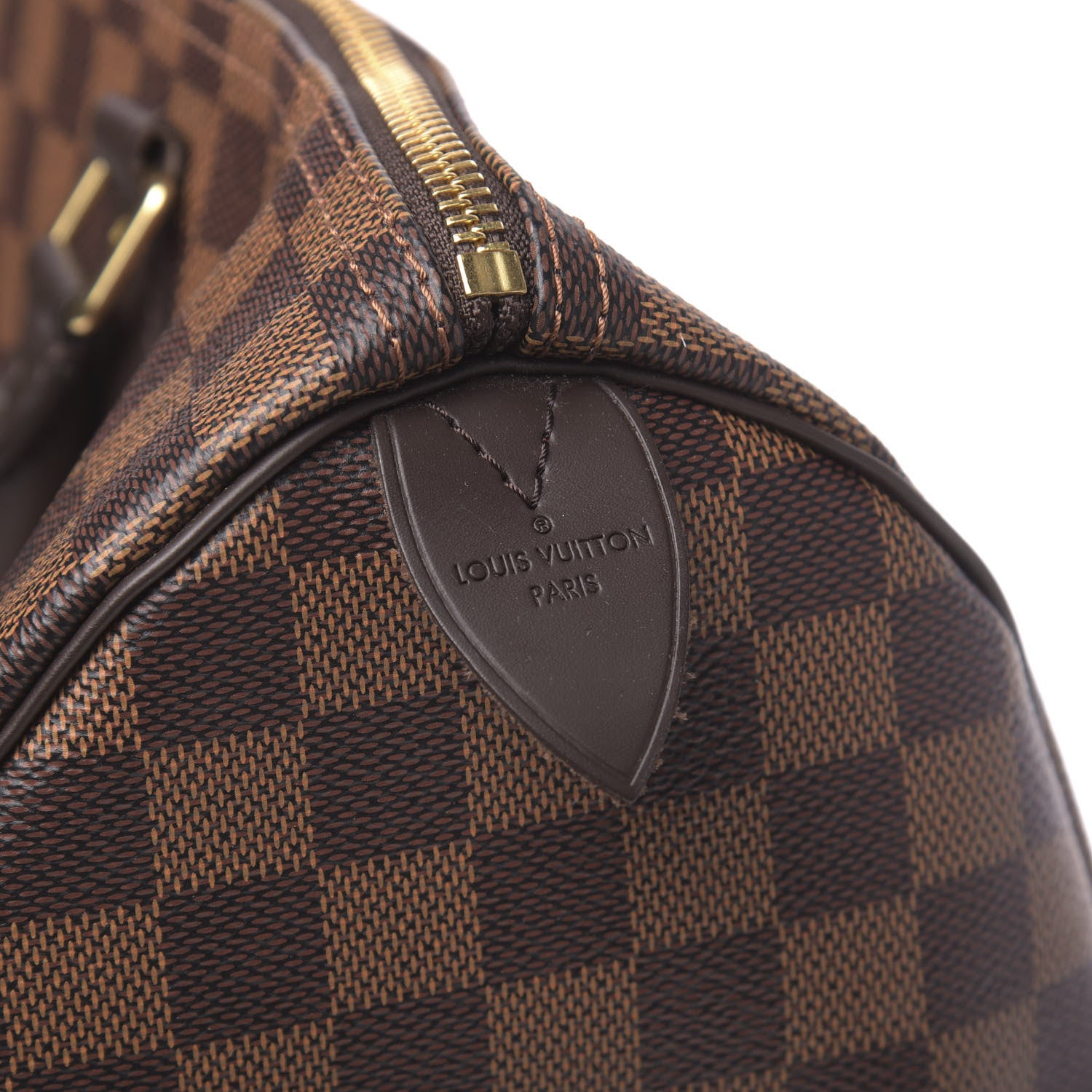 Louis Vuitton Damier Ebene Speedy 35 6 of 11