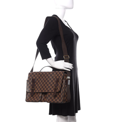Louis Vuitton Damier Ebene Broadway Messenger Bag 2 of 9