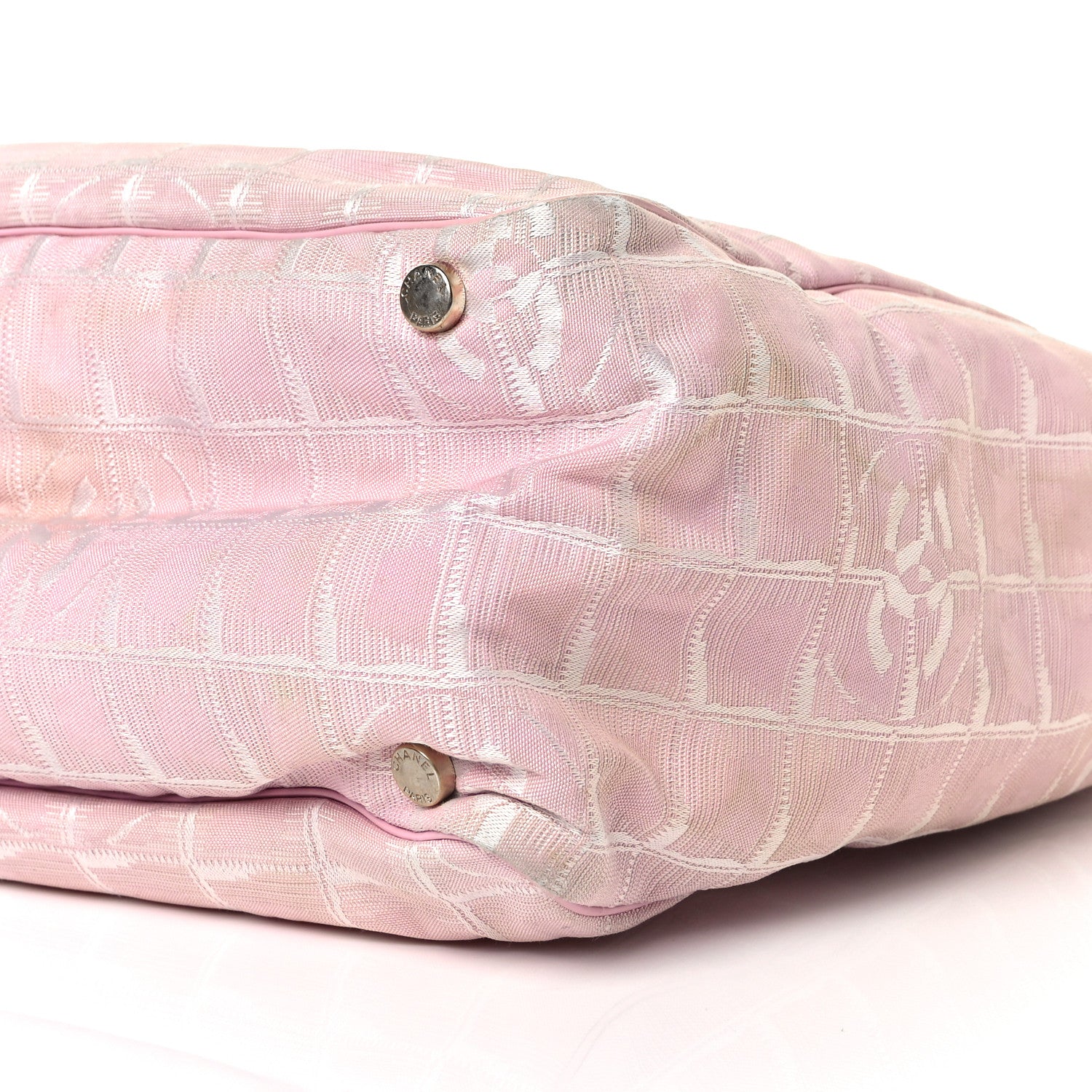 Chanel Nylon Medium Travel Tote Pink 8 of 8