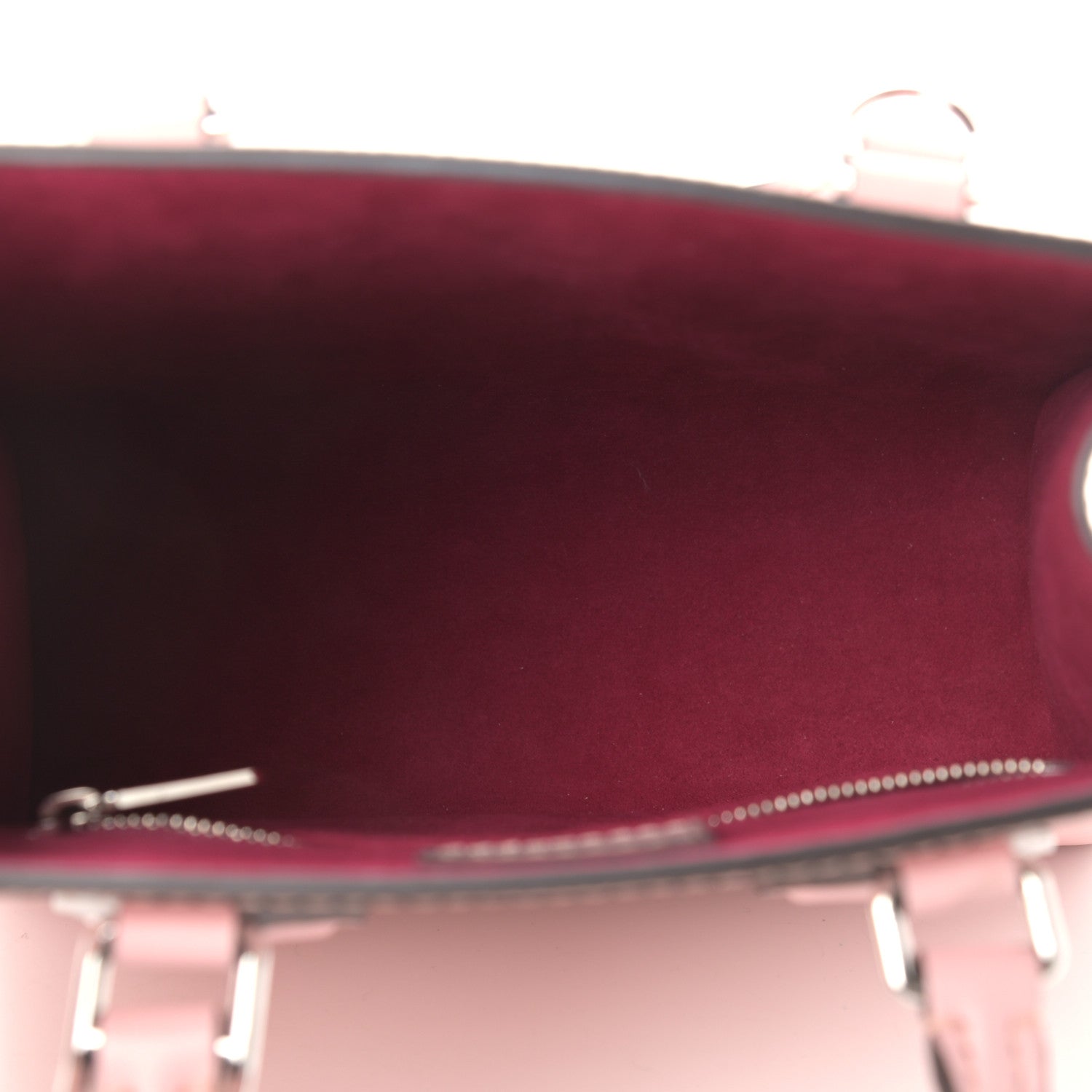 Louis Vuitton Epi Sac Plat BB Rose Ballerine 4 of 7