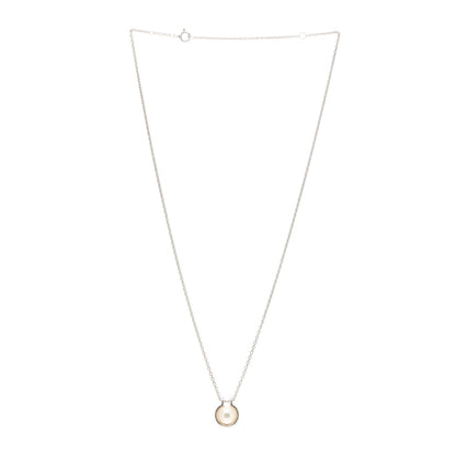 Tiffany Sterling Silver Cultured Pearl Link HardWear Necklace 3 of 7