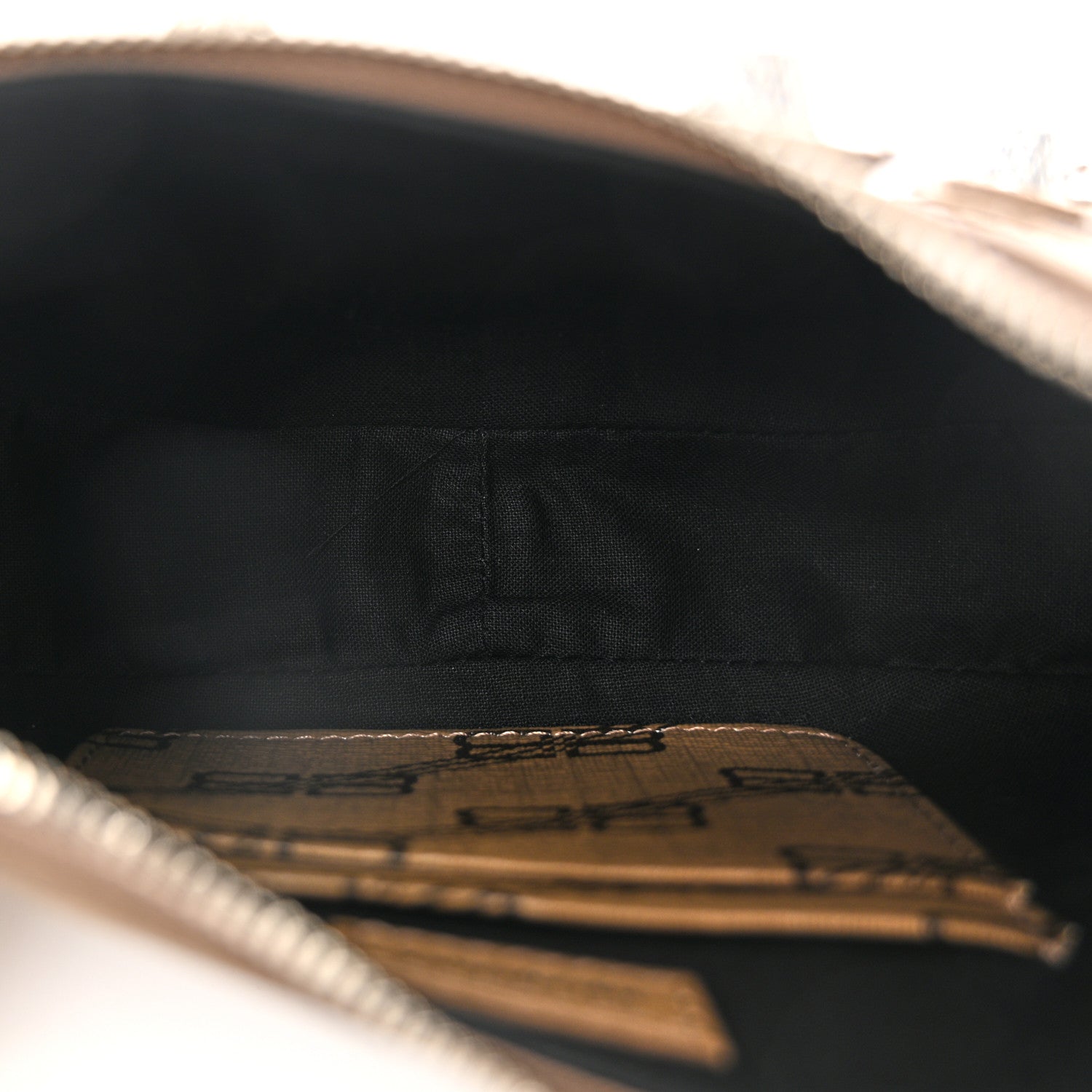 Balenciaga Coated Canvas BB Monogram Le Cagole Mini Purse With Chain Beige Brown 5 of 10