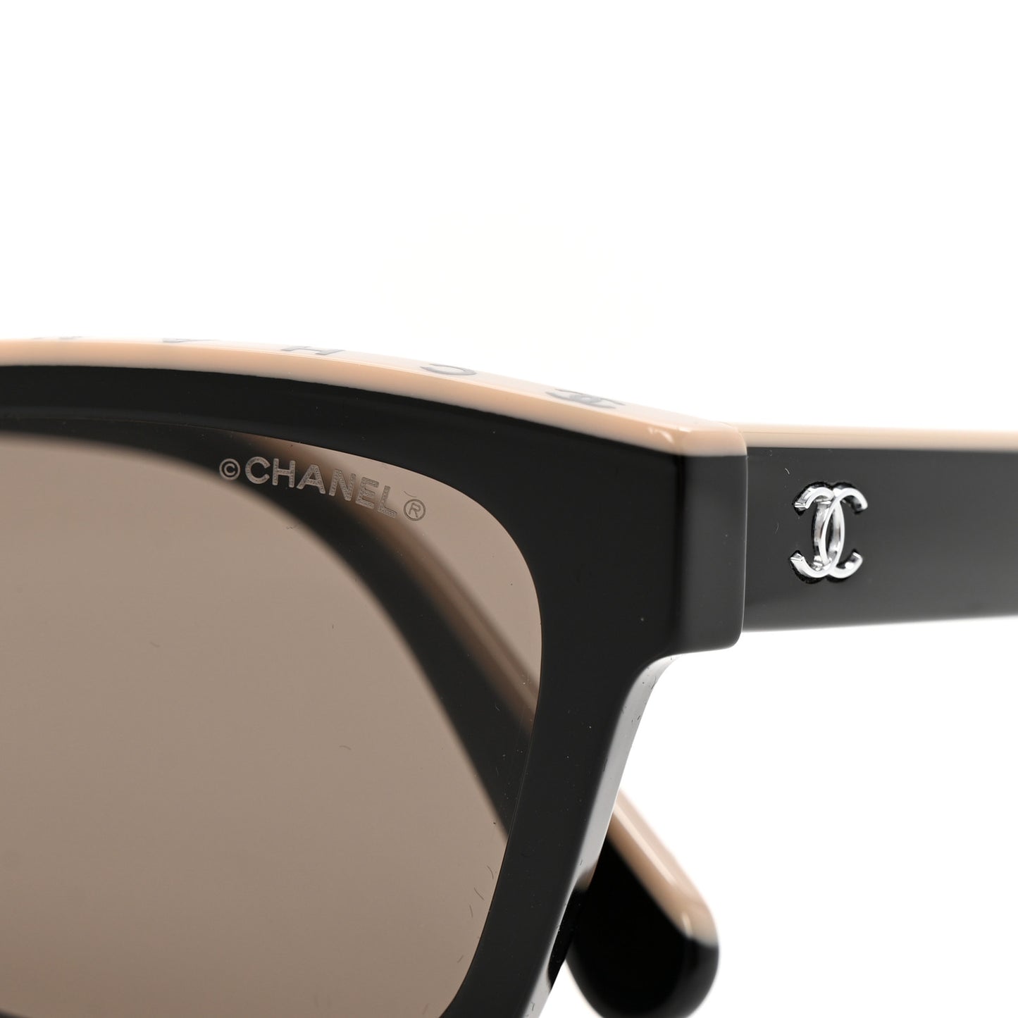 Acetate Square Sunglasses 5417-A Black