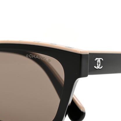 Chanel Acetate Square Sunglasses 5417-A Black 7 of 8