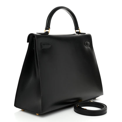 Hermes Box Kelly Sellier 32 Black 3 of 11