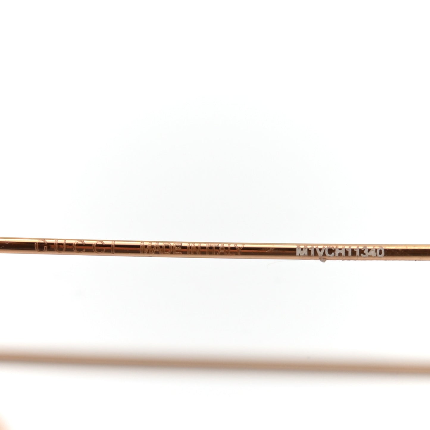 Metal Pearl Cat Eye Sunglasses GG0364S Gold