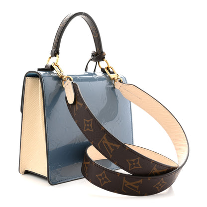 Louis Vuitton Vernis Epi Monogram Spring Street Light Blue 3 of 10