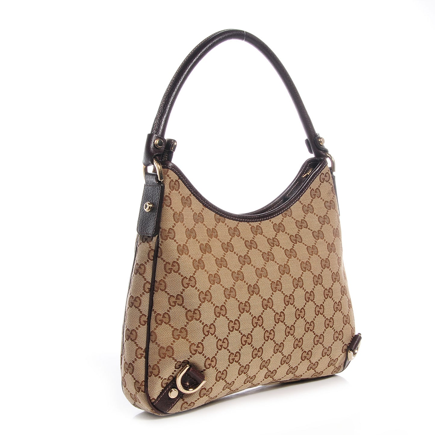 Monogram Small Abbey Hobo Brown