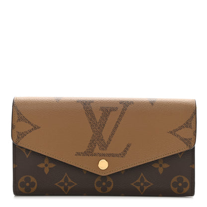 Louis Vuitton Reverse Monogram Giant Sarah Wallet 1 of 7