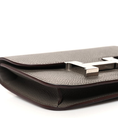 Hermes Epsom Constance Slim Wallet Etain 10 of 13
