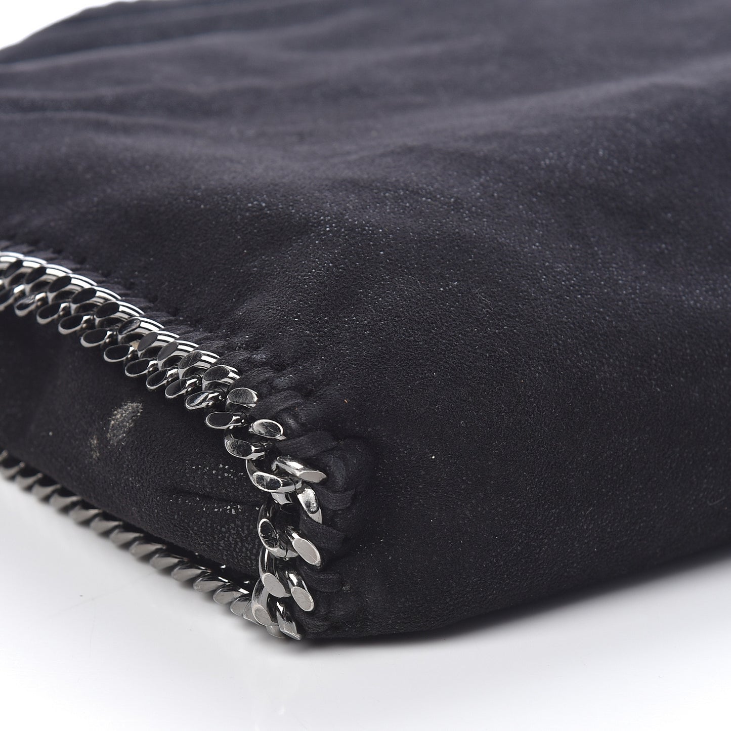 Shaggy Deer Small Falabella Tote Black