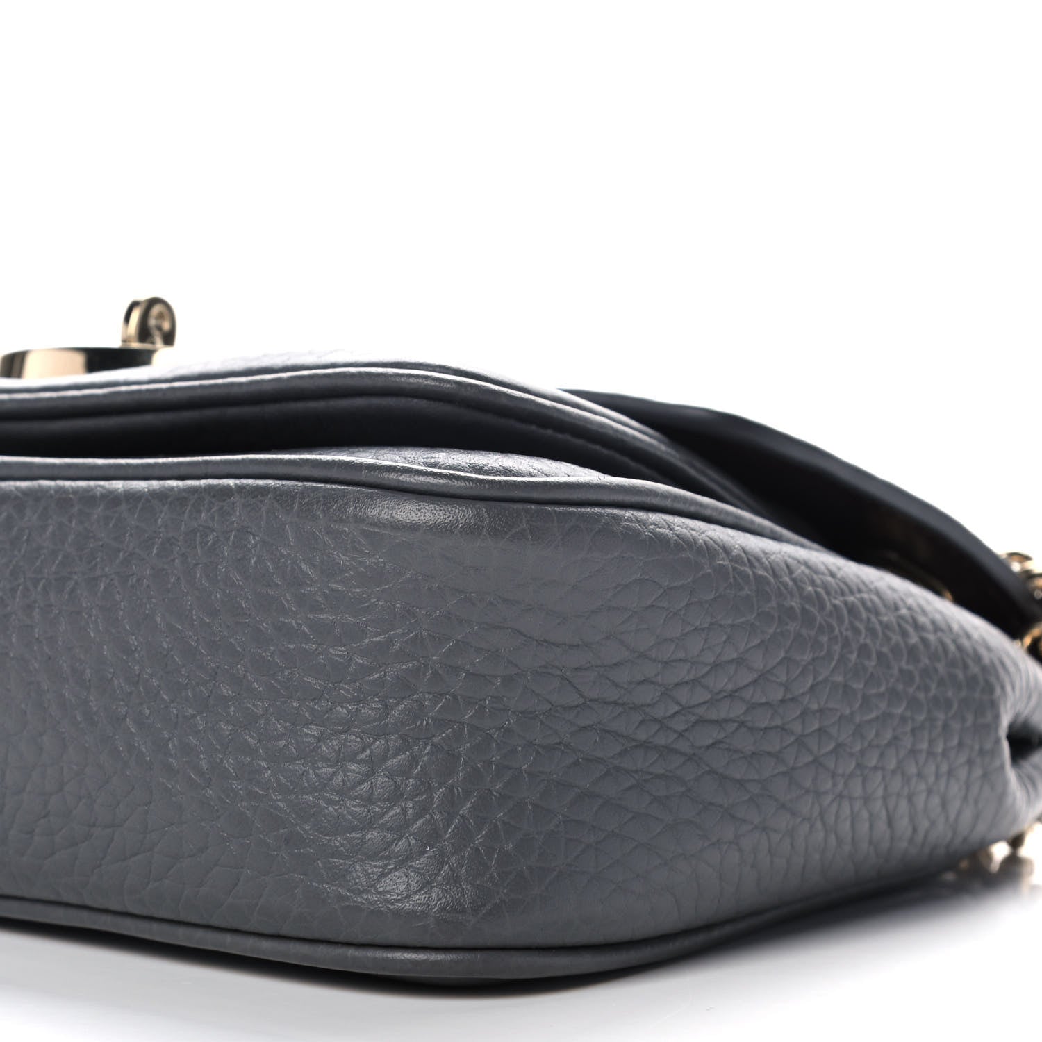 Mulberry Heavy Grained Calfskin Mini Darley Satchel Charcoal 9 of 10