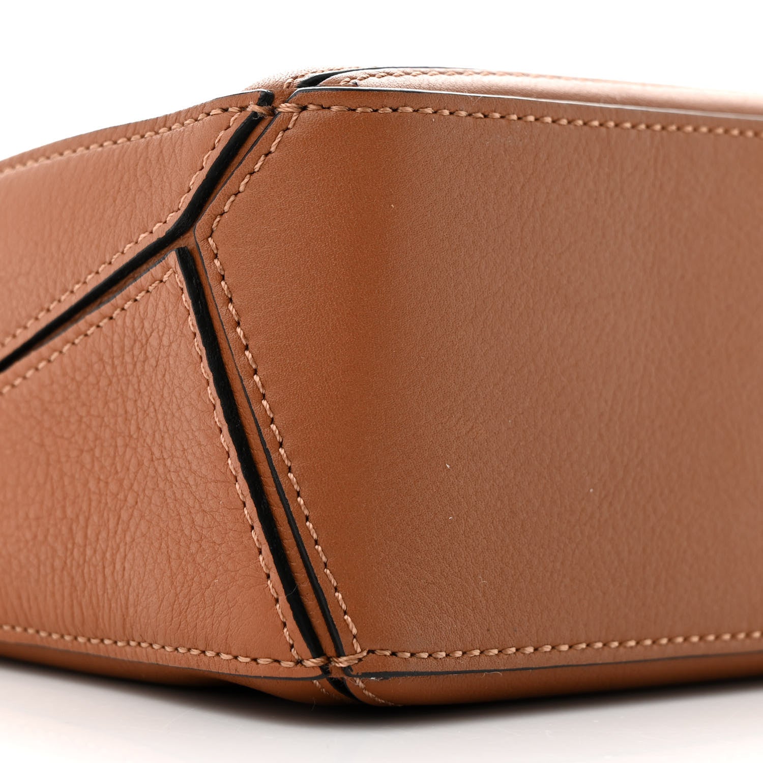 Loewe Calfskin Mini Puzzle Bag Tan 9 of 12