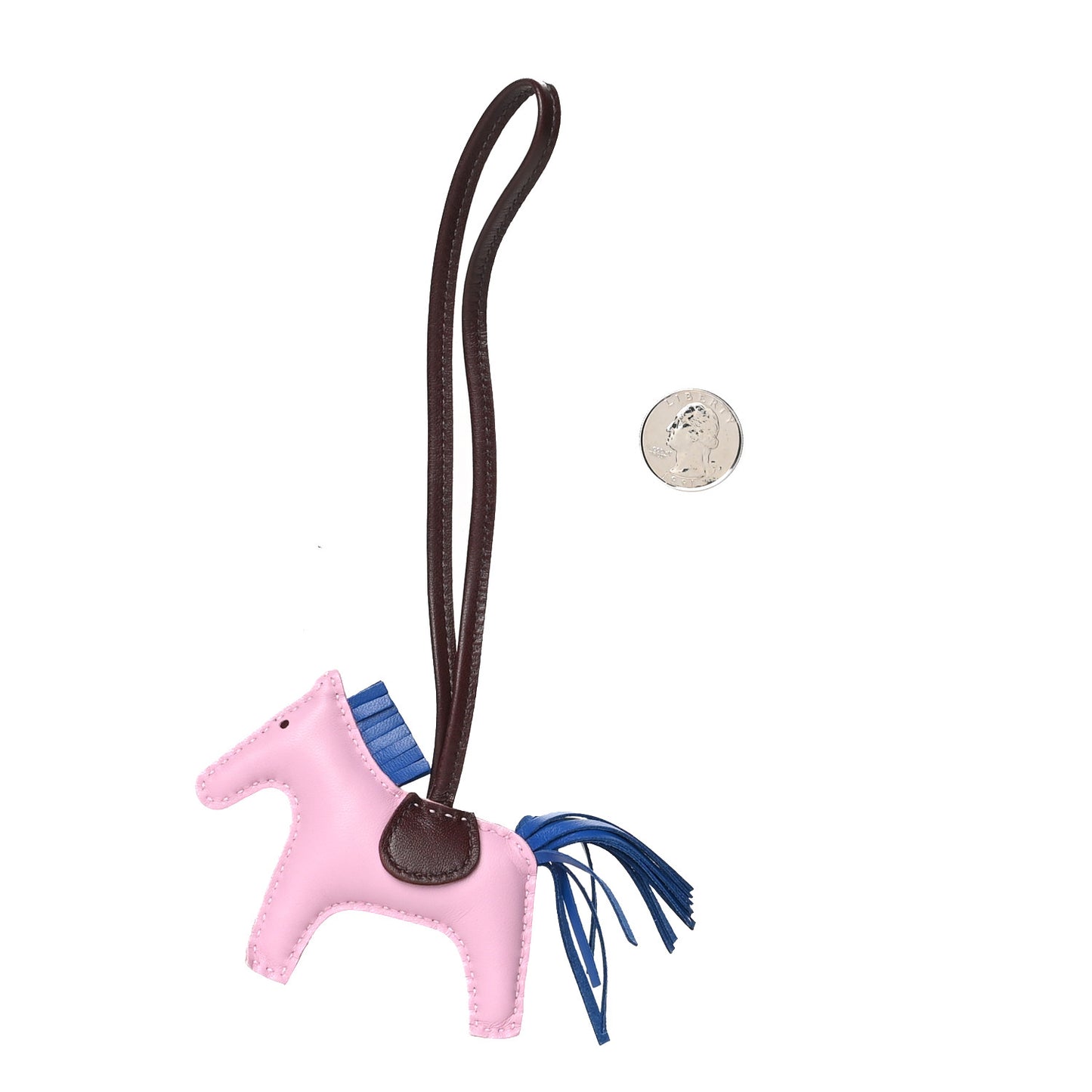 Milo Lambskin Grigri Rodeo Horse Bag Charm PM Mauve Sylvestre Bleu France Rouge Sellier