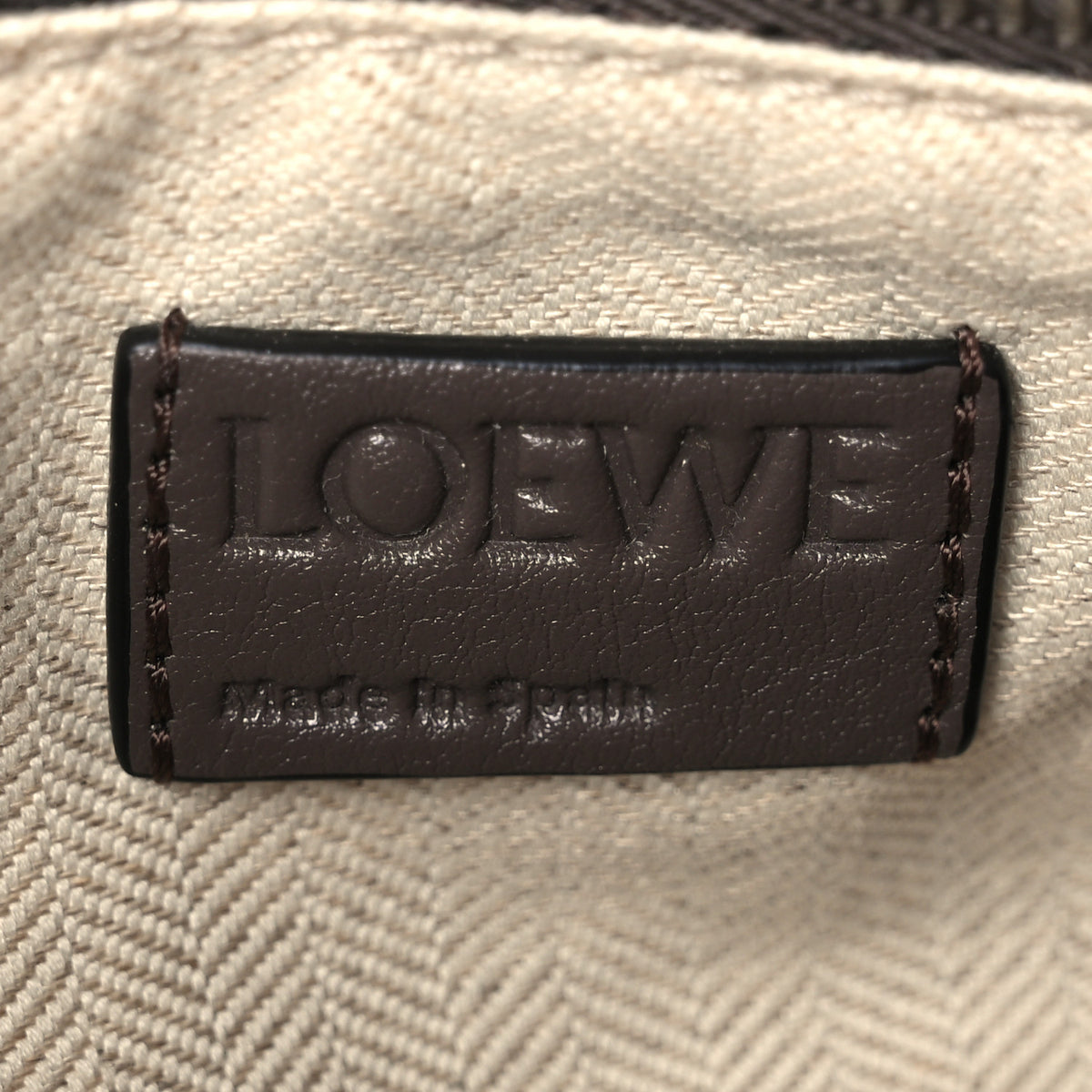 Calfskin Small Puzzle Bag Dark Taupe