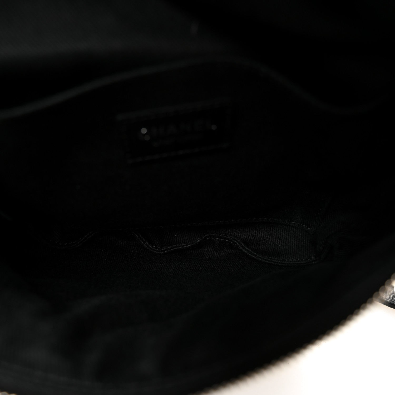 Chanel Grained Calfskin Quilted Waist Belt Bag Black 5 of 10
