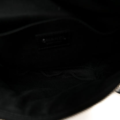Chanel Grained Calfskin Quilted Waist Belt Bag Black 5 of 10