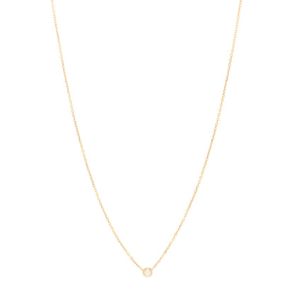 Cartier 18K Yellow Gold Diamond XS D'Amour Pendant Necklace 1 of 5