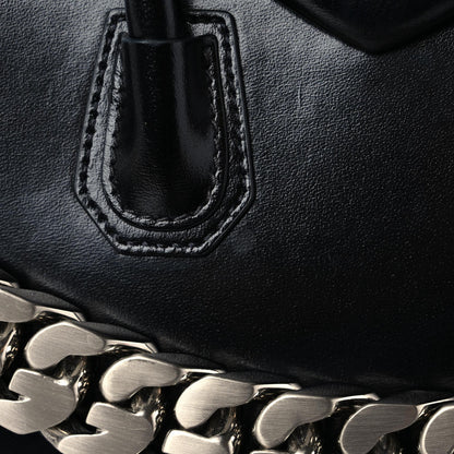 Givenchy Shiny Lord Calfskin Mini Antigona With Chain Black 10 of 18
