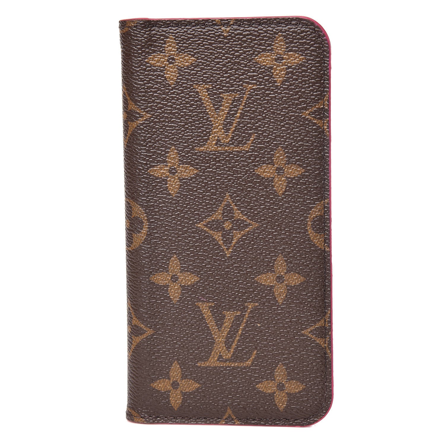 Louis Vuitton Monogram iPhone X Folio Case Rose Pop 1 of 7