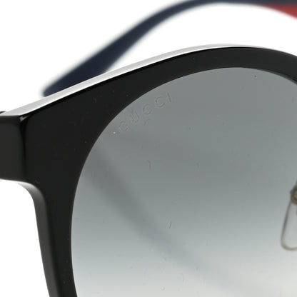Gucci Acetate GG Web Round Eye Sunglasses GG0854SK Black 8 of 9