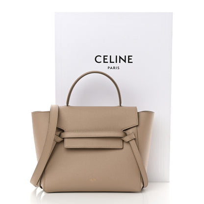 Celine Grained Calfskin Micro Belt Bag Light Taupe 14 of 14