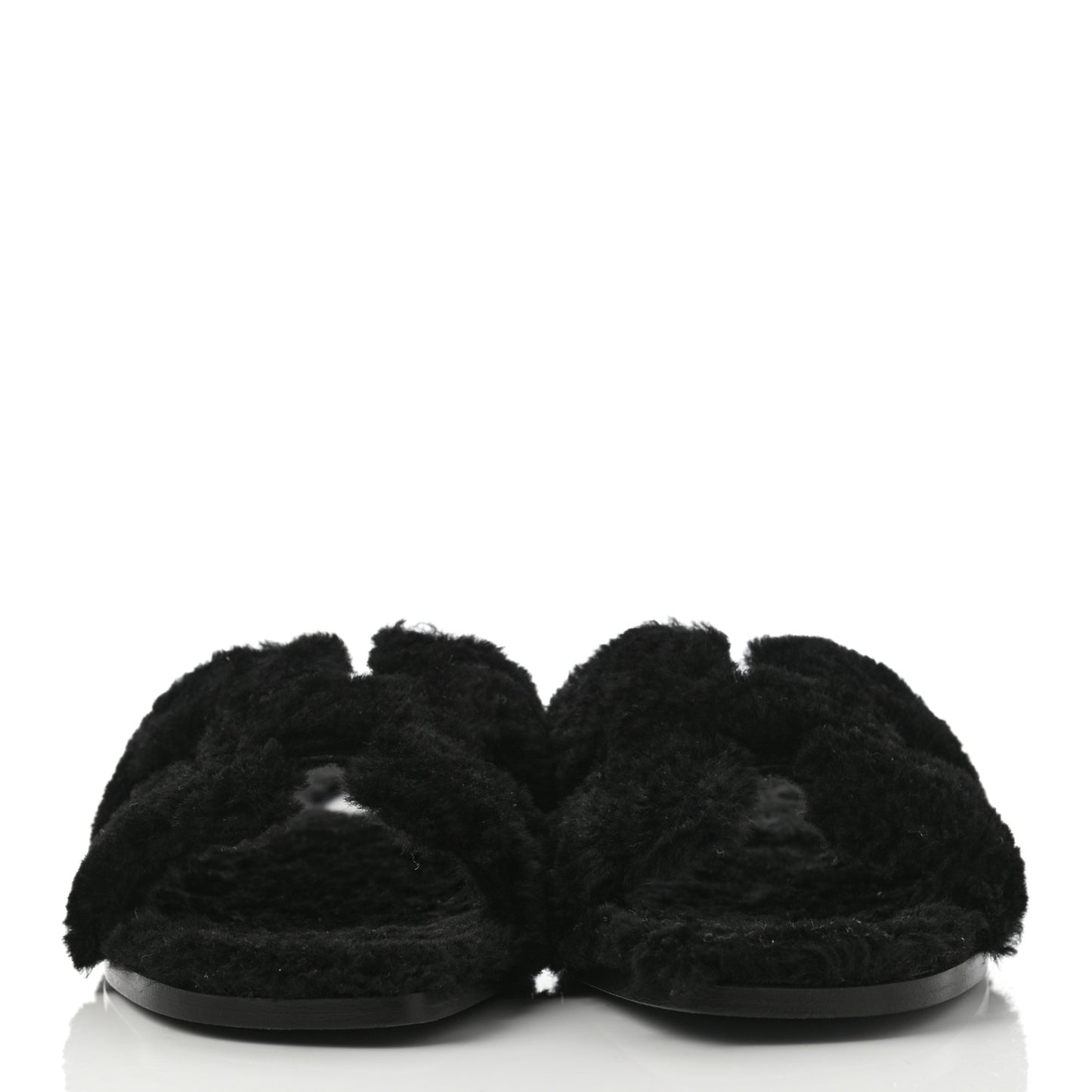 Woolskin Oran Sandals 38.5 Black