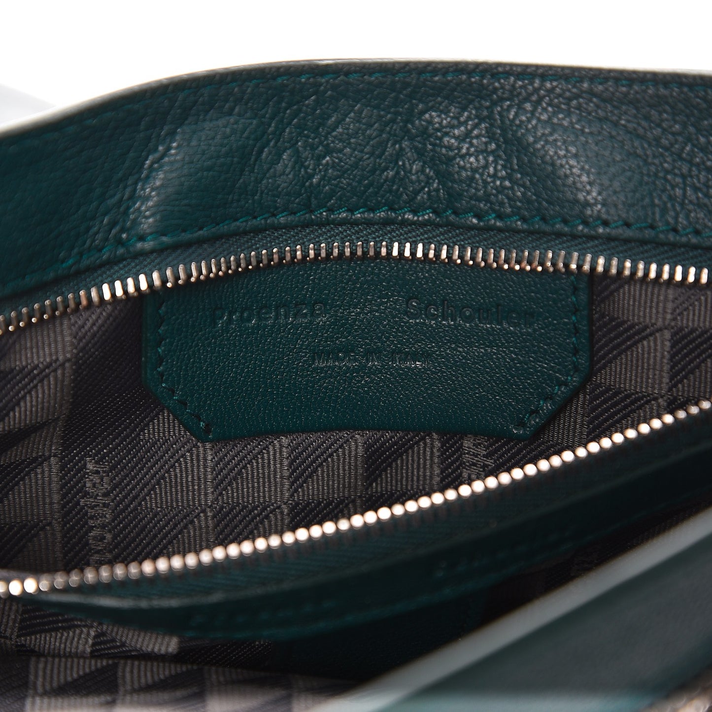 Lambskin Medium PS1 Satchel Dark Teal