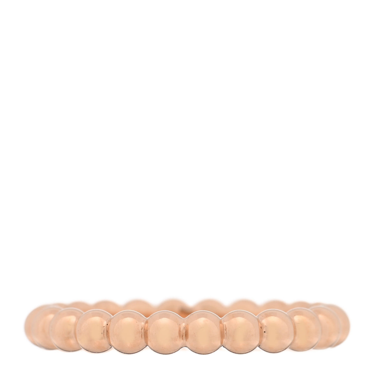 18K Rose Gold Medium Perlee Ring 53 6.5
