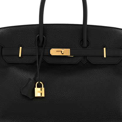 Hermes Togo Birkin 35 Black 8 of 12