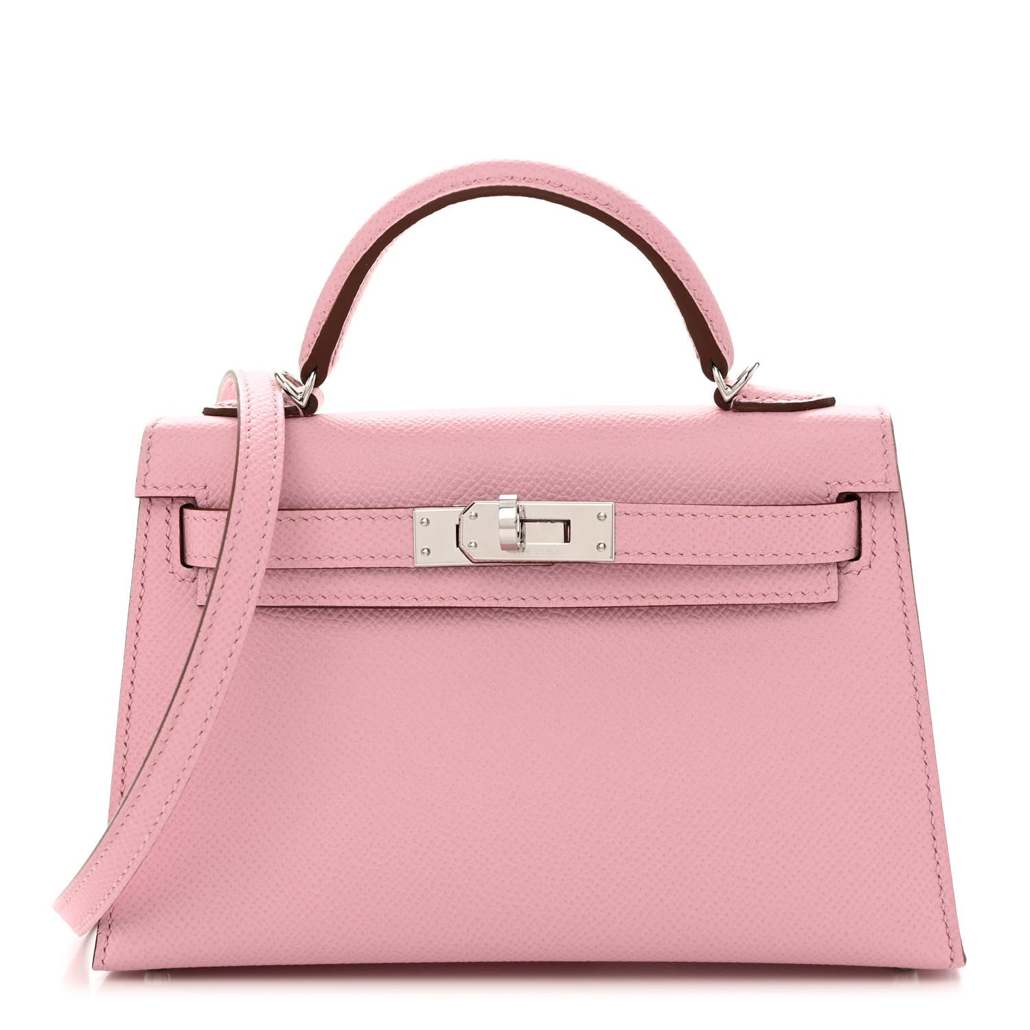 Hermes Epsom Mini Kelly Sellier 20 Mauve Sylvestre 1 of 12