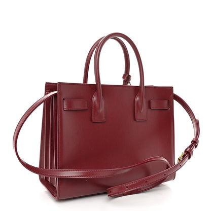 Saint Laurent Calfskin Baby Sac De Jour Rouge Legion 3 of 9