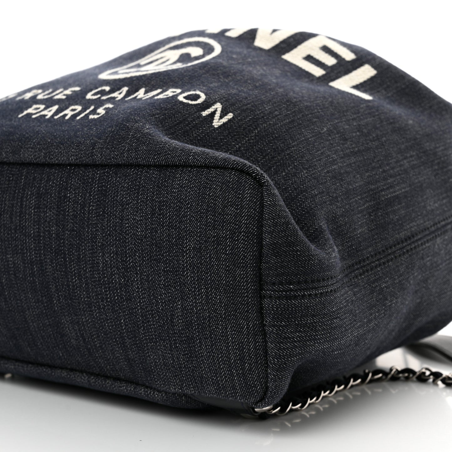 Canvas Large Deauville Backpack Denim Blue