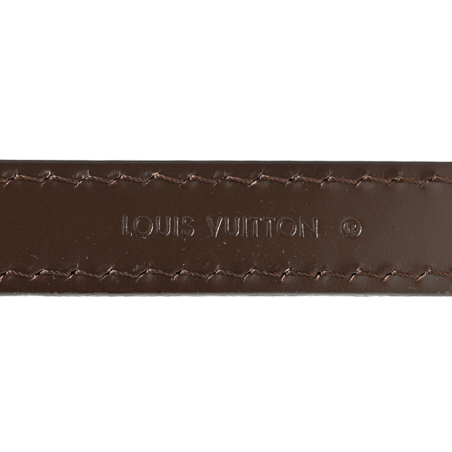 Louis Vuitton Calfskin 16mm Adjustable Shoulder Strap Ebene 3 of 4