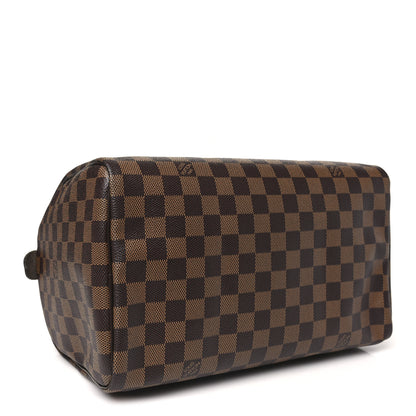 Louis Vuitton Damier Ebene Speedy 30 4 of 9