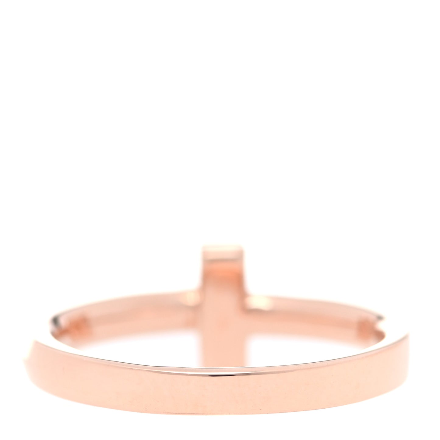18K Rose Gold T T1 Ring 51 5.75