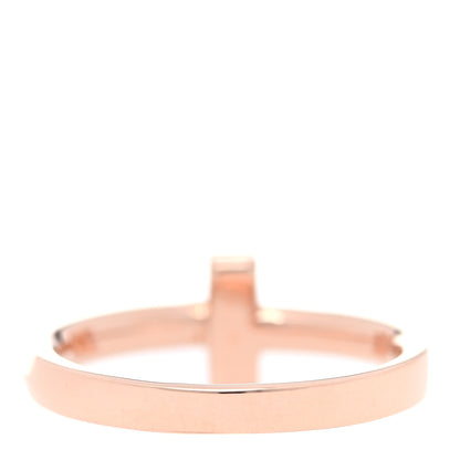 Tiffany 18K Rose Gold T T1 Ring 51 5.75 3 of 5