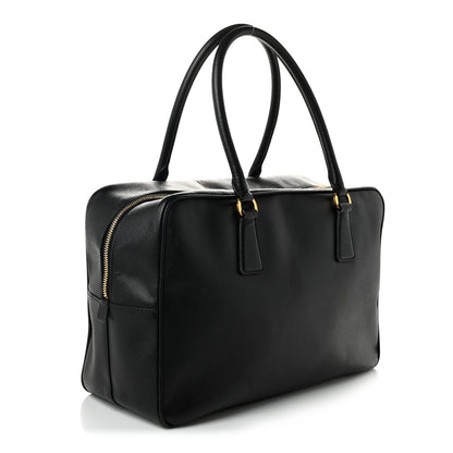 Prada Saffiano Lux Bowler Black 3 of 10