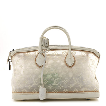 Louis Vuitton Monogram Transparence Lockit East-West White 1 of 12