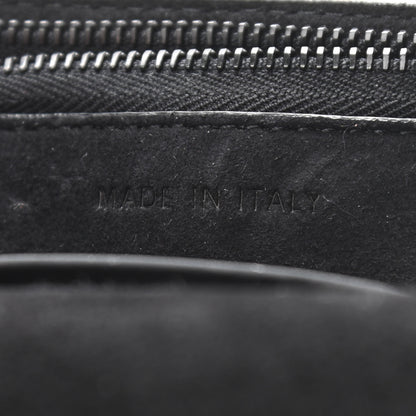 Christian Dior Ultra Matte Calfskin Saddle Belt Bag Black 8 of 9