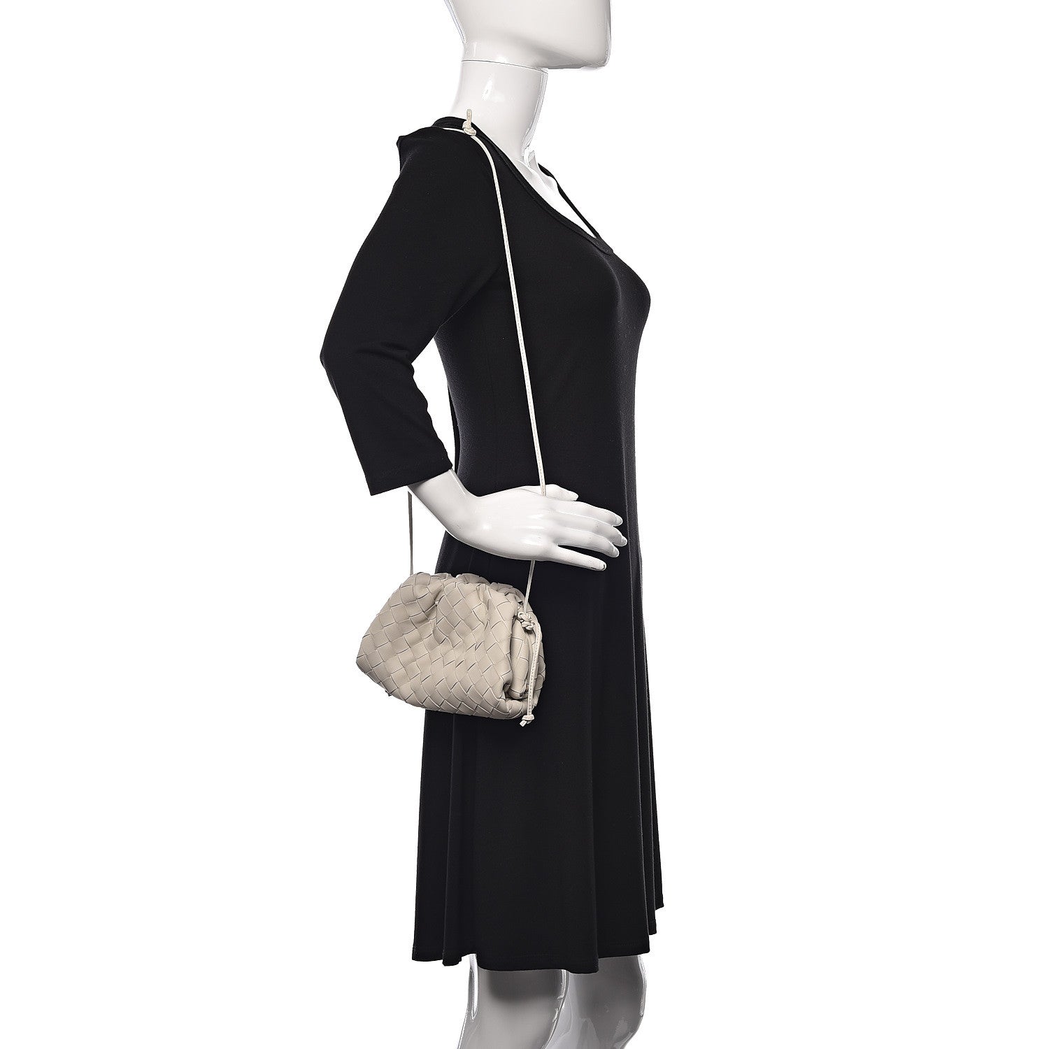 Bottega Veneta Nappa Intrecciato The Mini Pouch Plaster 2 of 9