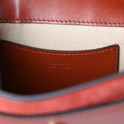 Chloe Calfskin Small Tess Bag Sepia Brown 6 of 8